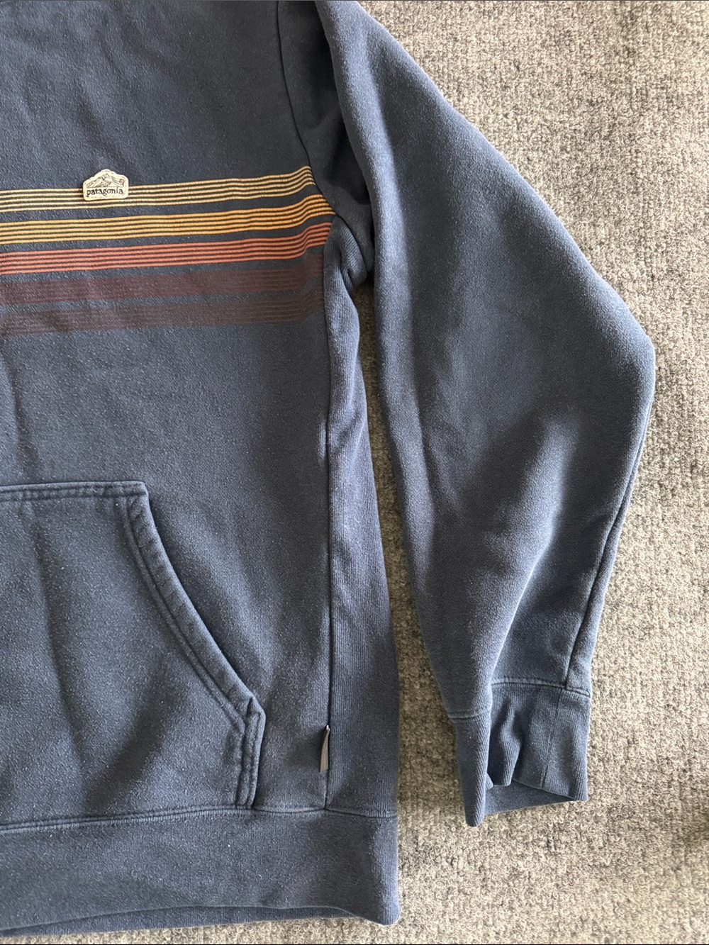 Patagonia Line Logo Ridge Stripe Uprisal Hoody - Picture 3 of 8